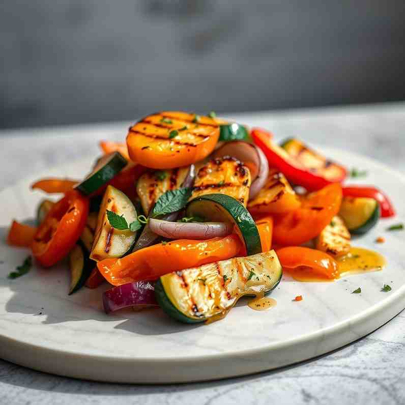 Bosnian Grilled Vegetables - Side for Grilled Meat